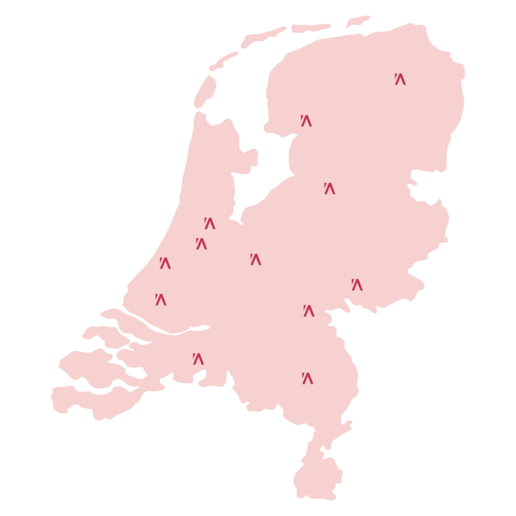 Kaart Interieuracademie
